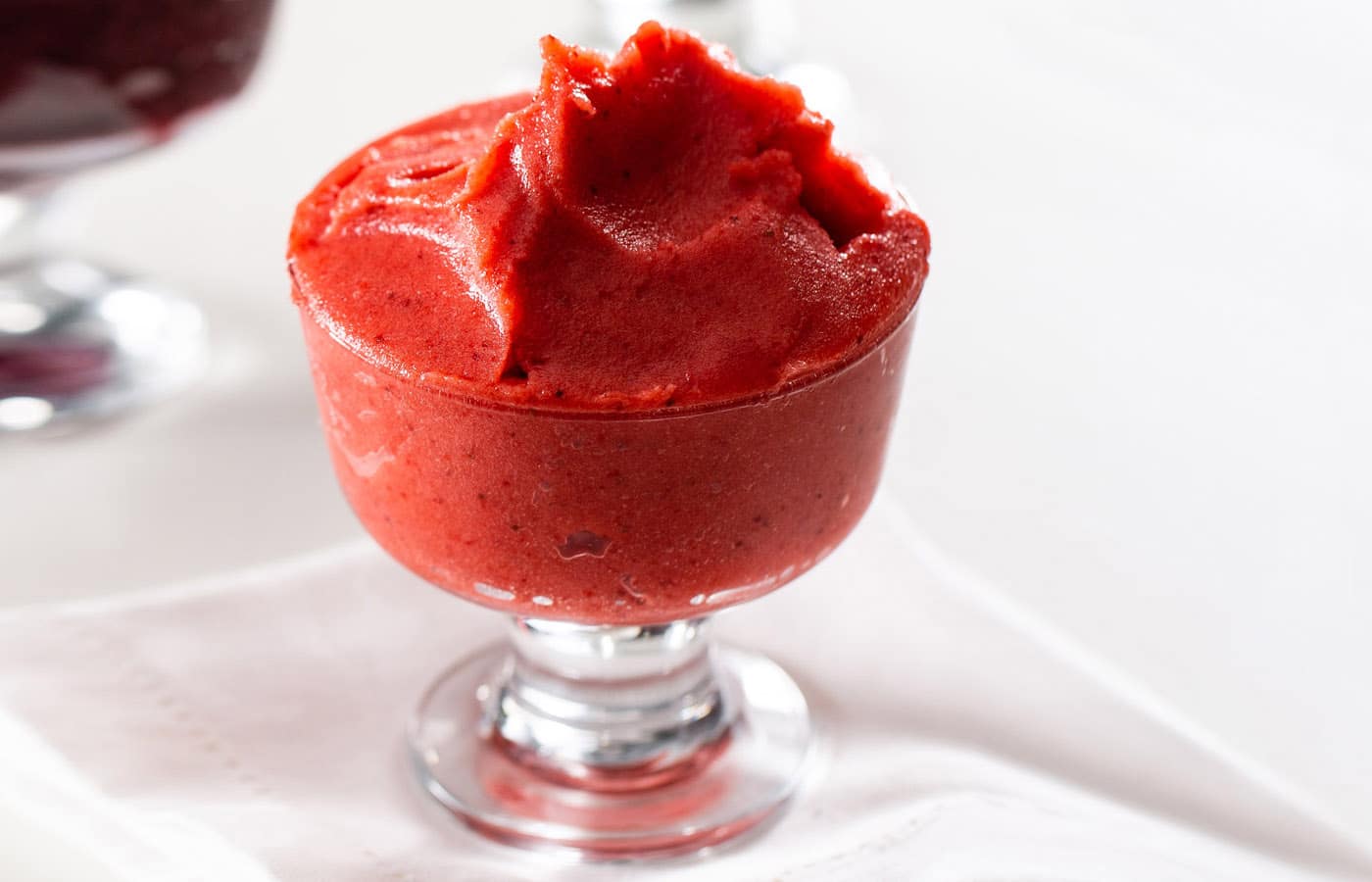 Granita alla Siciliana alla Fragola GIOELIA Cremeria